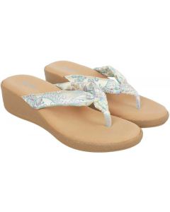 Women Gold Wedges Sandal