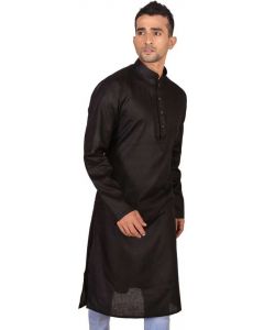 Men Pure Cotton Straight Kurta  Multicolor
