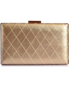Casual Gold Clutch - Mini