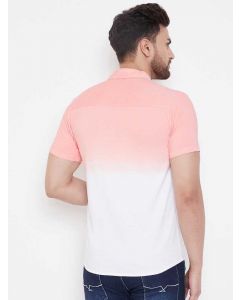 Men Regular Fit Solid Button Down Collar Casual Shirt